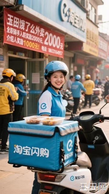 饿了么外卖招募全职外卖骑手！！ 入职奖励2000元！介绍人额外奖励1000元！