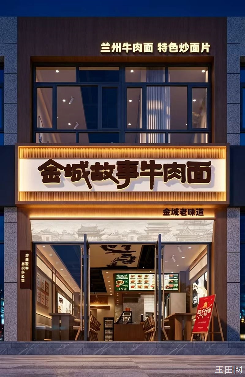 金城故事牛肉面 诚聘经理1名，收银员、服务员 4名